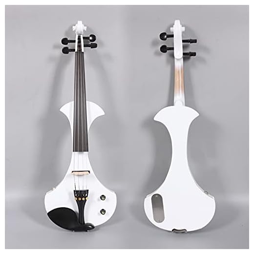 Yinfente 4/4 Electric Violin Professional Violin Big Jack Solid wood ebony Violin Fittings Free Violin Case Bow