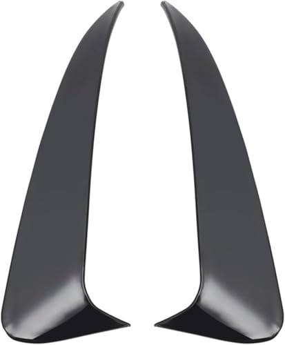 Aileron pour Mercedes Benz Classe C W205 AMG 2014-2019 - Plaque d'écoulement noir