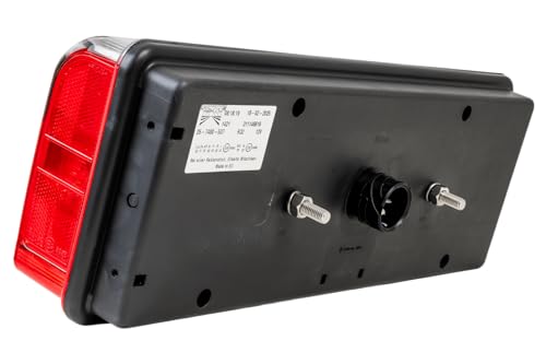 Feu arrière droit Aspöck Europoint III 12V multifonction IP56K branché
