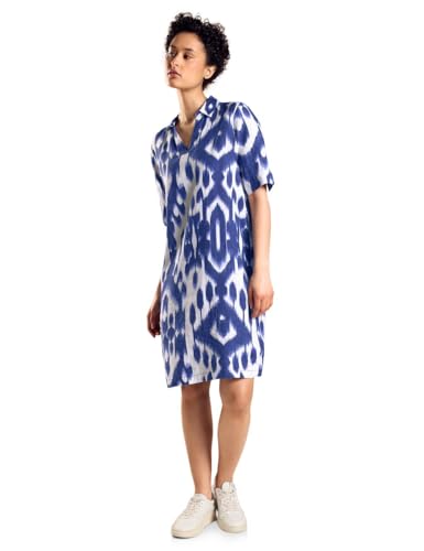 Robe femme Street One AOP : tunique modérée en lin imprimé et t-shirt chic