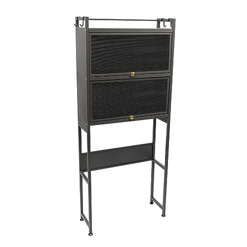 Meuble de salle de bain design blanc en acier carbone durable Nizer - 7