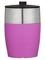 THERMOcafe™ Double Wall Insulated Coffee Cup, Pink, DF4064PK6AUS