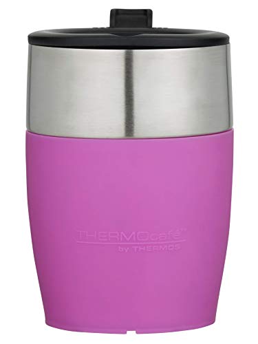 THERMOcafe™ Double Wall Insulated Coffee Cup, Pink, DF4064PK6AUS