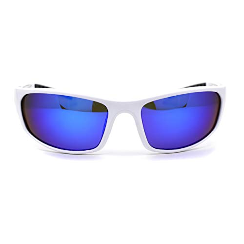Mens Tac Polarized Light Weight Warp Around Sport Plastic Sunglasses2
