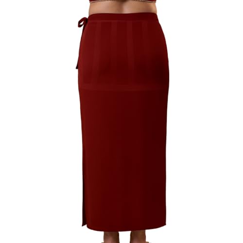 Image of dermawear Women Blended Fabric Saree Shapewear Petticoat (SS-406)