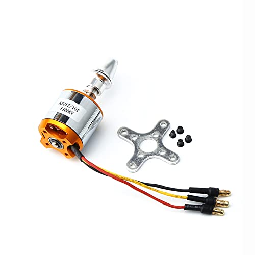 Goolrc A2217 1100Kv Brushless Motor 4T And 40A Esc Electric Speed Controller With T Plug 3.5Mm Banana Connectors For Rc Plane Helicopter #TOP3