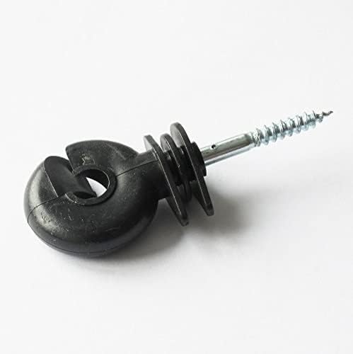 RING INSULATORS x 200 + Tool Electric Fencing Fence Screw In Type