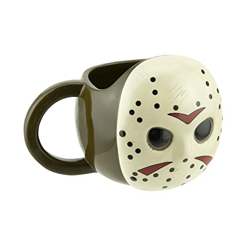 Taza con Forma Máscara Jason Friday The 13th miniatura 3