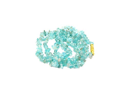 JMRM Blue Apatite Stone 6mm Uncut Bead Chips Necklace For Healing for Women (B08VGPJMCV) Amazon Price History, Amazon Price Tracker