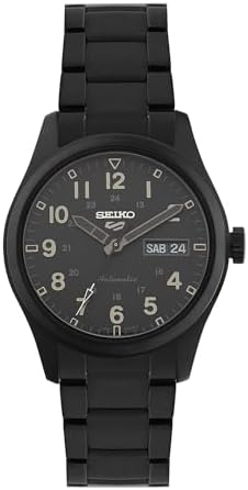 Seiko 5 Sports Stainless Steel Stealth Bracelet SRPJ09K1