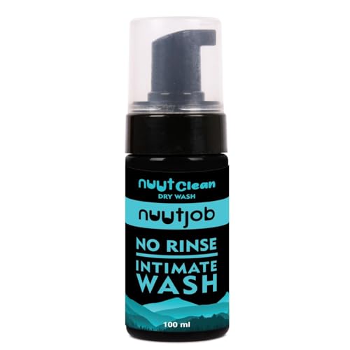Image of Men's Intimate Grooming and Hygiene Combo | Body Cooler Dry Lotion + Nuut Clean Intimate Dry Wash | Sweat-Itch-Odour Control | Soothing and cooling | Anti-Bacterial Formula | 100 ml each