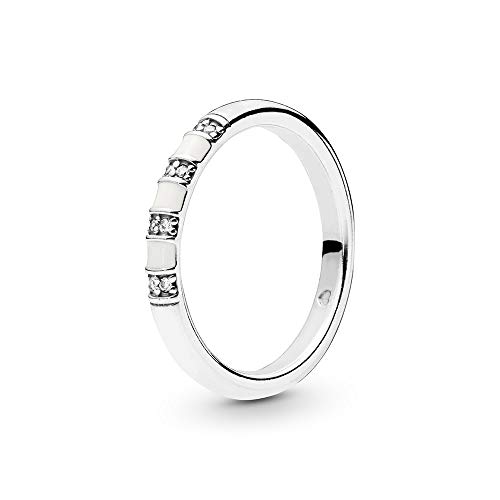 Bague Pandora 198052CZ argent anti-noircissement et zircons anti-accroches pour femme