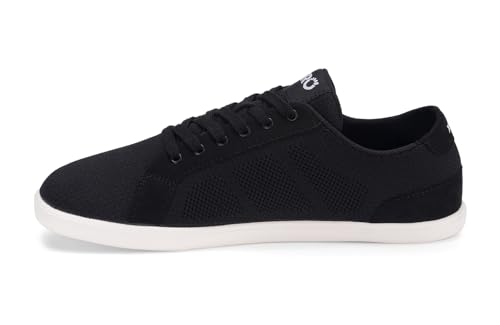 Xero Shoes Herren Dillon Canvas Freizeitsneaker — Leichte, atmungsaktive Schuhe für Herren — Schwarz, Größe 43 EU
