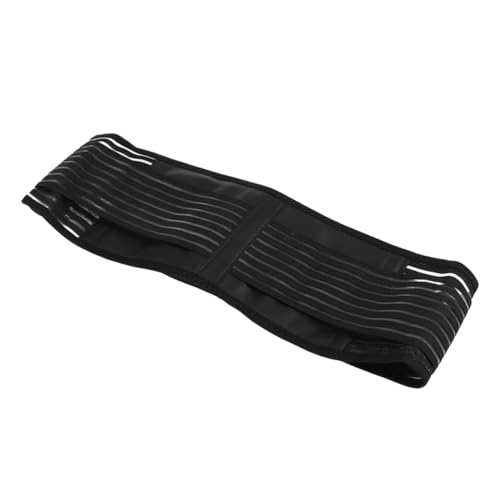 Healvian Portable Adjustable Magnetic Self Heating Lumbar Support Belt for Lower Black Elastic Design for Enhanced Comfort and Stability