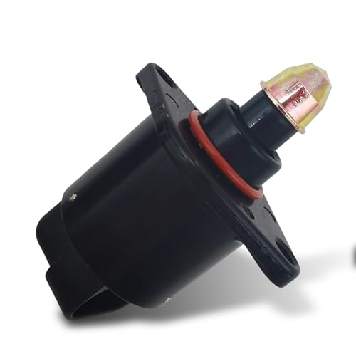 MLY 1 PC Idle Air Control Valve, Iac Valve for Stable Engine Operation,Replacement OEM #90380/10526/90325864, Compatible with King Kong (Black)