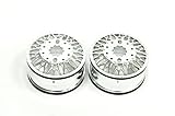 Cen Racing KAOS F450 Upgrade Parts - KG1 Forged KD014 Trident–D Wheels (Front, 40mm Width, BLẠCK/Bronze/Chrome) 2 pcs (Chrome)