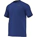 adidas Performance Men's Ultimate Short Sleeve Tee, Medium, Collegiate Royal/Black