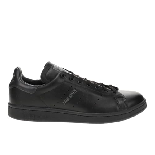 Image of adidas Mens Stan Smith Lux Lace Up Sneakers Shoes Casual - Black