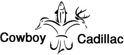 BD USA Cowboy Cadillac Window Decal, Decal Sticker Vinyl Car Home Truck Window Laptop