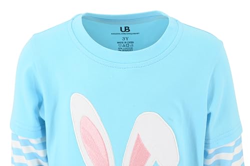 Image of Unique Baby Boys Shirts for Kids and Toddlers Striped Layered Long Sleeve with Embroidery