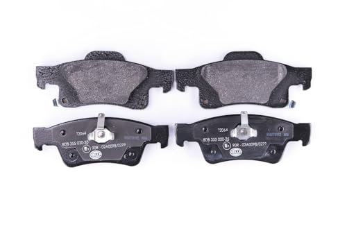 Plaquettes de frein HELLA pour Dodge et Jeep, kit de sécurité T2064 pour trajets en famille