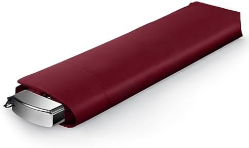 Lejorain Travel Mini Umbrella for Purse - Black Compact Durable Cool Teflon Light Weight Flat Backpacking Umbrella Portable Paraguas