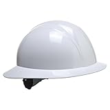 us bauhelm alu Aus PP Portwest PS52WHR Helm Full Brim Future, Weiß, 52–63