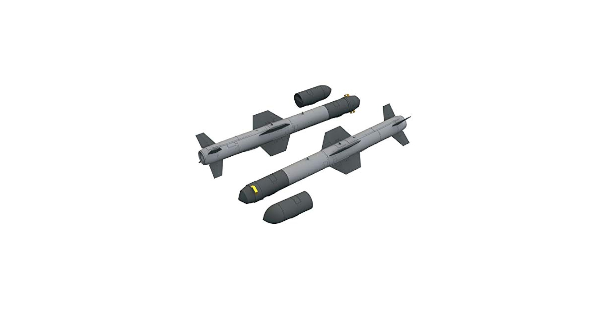 Amazon | エデュアルド 1/48 ブラッシン AGM-84D ハープーン 対