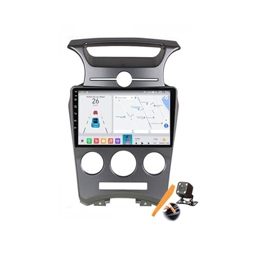 Pantalla de coche Android Auto y CarPlay inalámbrico para sustitución de radio de 9''
