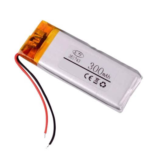 Celdas 351743 3,7 V y 300 mAh de larga duración para proyectos de robótica