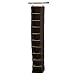 Household Essentials 66032 Hanging Shoe Storage Organizer for Closets | 10 pocket | Coffee Linen