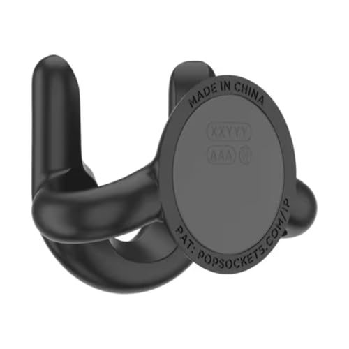 PopSockets: PopMount 2 Multi-Surface-Halterung Hände-Frei Handyhalter für Smartphones und Tablets im Auto, zu Hause und im Büro - Black – Ansicht 3