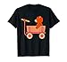 Adorable ours en peluche dans un chariot pour filles et femmes T-Shirt