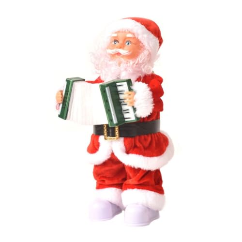 Présent pour maison et bureau figurine Père Noël électrique musicale pour garçon et fille