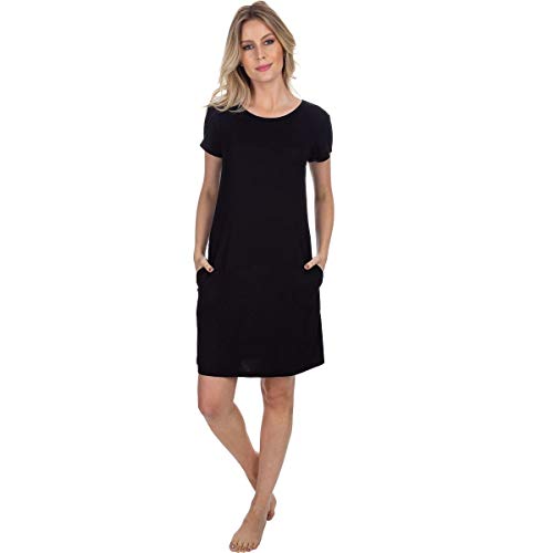 Camisão Curto com Bolso Preto Tamanho:P
