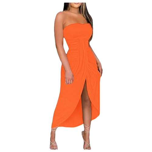 Robe de plage pour femmes ample et décontractée à col rond sans manches
