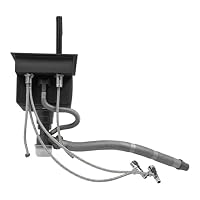Küchenspülen Edelstahl, Unsichtbare Spüle für Küchenbar&Wohnwagen, Eingebettete Spüle mit Abdeckung,Einzelbecken-Spüle mit Anhebbaren Ausziehbar Wasserhahn,Aufsatzwaschbecken,30x45x23cm (Schwenkbare) – Ansicht 7