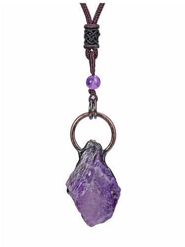 Top Plaza Raw Amethyst Healing Crystal...