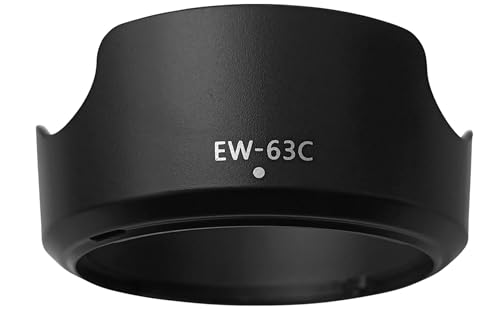 Pare-Soleil pour Appareils Photo | Compatible avec Canon EOS Rebel T8i T7i T6i T5i SL3 SL2 90D 80D 70D 77D avec Objectif Canon EF-S 18-55 mm f/3,5-5,6 is STM ou Canon EF-S 18-55 mm f/4-5,6 is STM