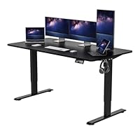 電動 昇降式デスク スタンディングデスク 幅100cm 奥行60cm Amazon | Cubiker 電動 昇降式デスク スタンディングデスク 幅