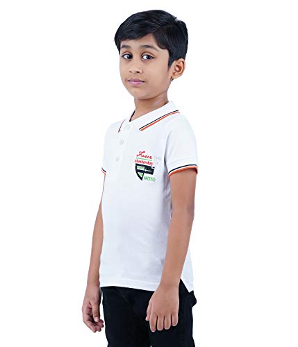 Image of CHECKERSBAY Boys Cotton Polo T-Shirt
