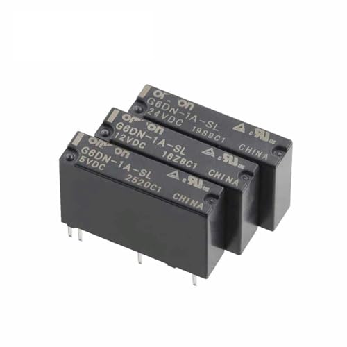 Relé electromecánico G6DN-1A-SL-12VDC miniatura de 4 pines 5A para control industrial 2