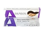 🌟 MANEJO SENCILLO Y RÁPIDO: La utilización de los test de embarazo es sencilla y rápida. Verá los resultados en tan sólo 5 minutos