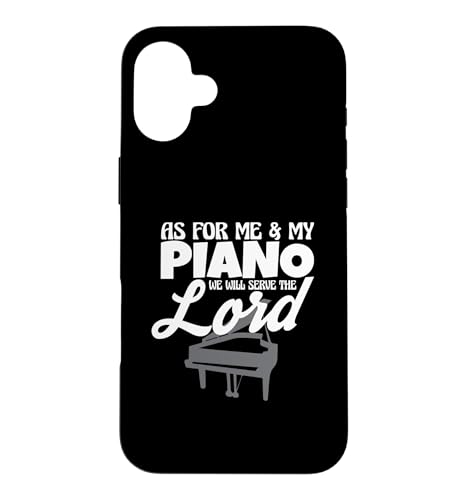As For Me And My Piano We Will Serves The Lord Worship Band �X�}�z�P�[�X iPhone 16 Plus �p