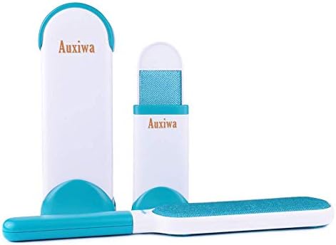Wangou Pet Fur Lint Remover Brush, Lint Roller with Self-Cleaning Brush for Dog Cat Pets Hair Removes from Clothes & Furniture Travel Size- as Seen on Tv