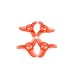 Produktbild BliliDIY 2 Paar Tinyhawk Indoor FPV Racing Drone Ersatzteil Avan 3-Blatt Propeller Durchmesser 40Mm