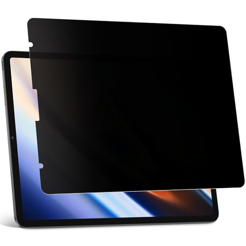 Protescreen Privacy Screen Filter for iPad Pro 12.9 Inch (2021/2020/2018), Anti-Glare Blue Light Privacy Shield Screen Protector, Anti Spy Ipad Privacy Filter
