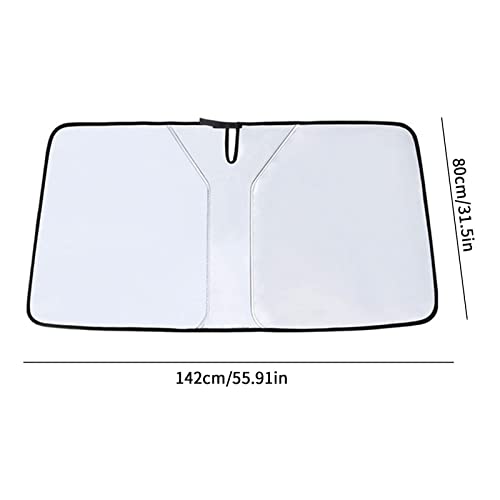 Pára-sol do pára-brisa do carro - Pára-brisa do carro solar UV | Pára-sol dobrável para janela front