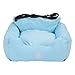 Medium Dog Car Seat, Washable Breathable Pet Car Seat Dog Bed Portable Pet Travel Carrier with Secure Straps, Suitable for Small and Medium Cats, Designed for Easy Transport and