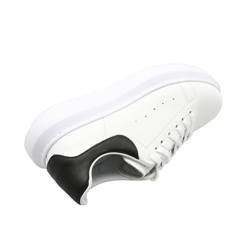 SOLL Queen II Men's Casual Sneakers | Genuine Leather Perforated Oversizded Thick Sole Shoes4